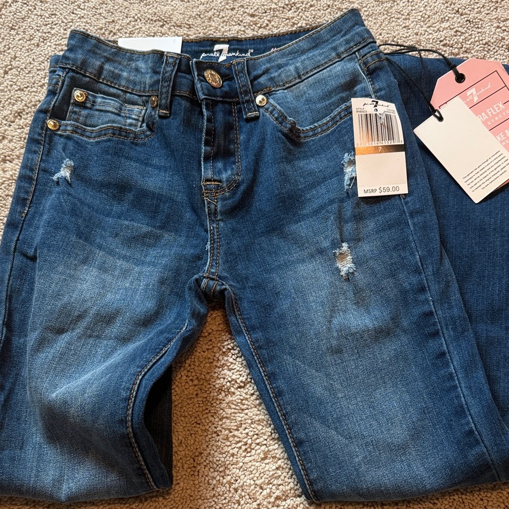 7 For All Mankind Kids Blue Jeans